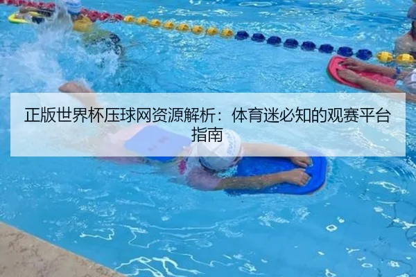 正版世界杯压球网资源解析：体育迷必知的观赛平台指南
